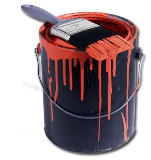 lead paint, paint can
